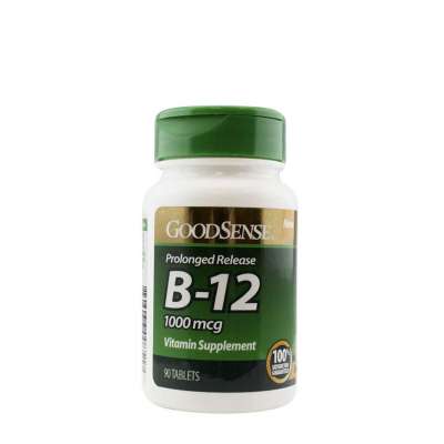 GoodSense B-12 Tablets - 90 Count, Prolonged Release Profile Picture
