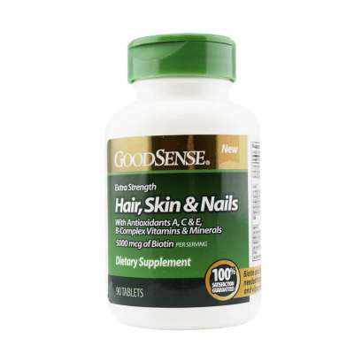 GoodSense Hair, Skin  Nails Extra Strength Tablets - 90 Count Profile Picture