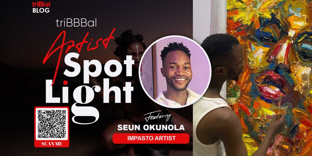 triBBBal Artists Spotlight: A Symphony of Texture: Unveiling the Impasto Art Extraordinaire Oluwaseun Victor Okunola