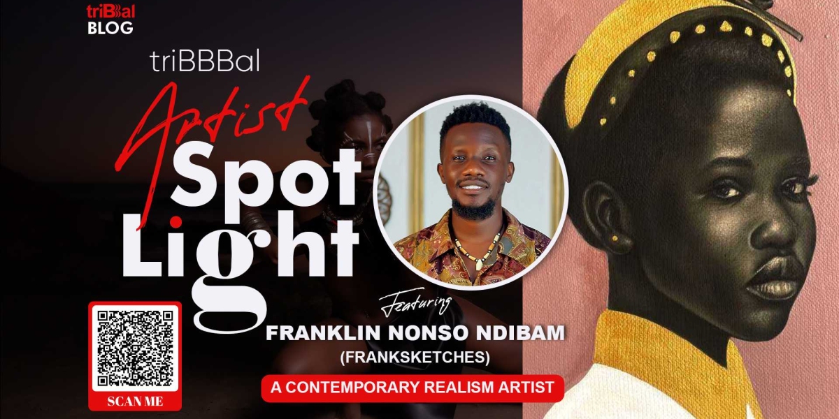 triBBBal Artists Spotlight: Mastering the Canvas: The Awe-Inspiring Art of Franklin Ndibam (Frankshetches)