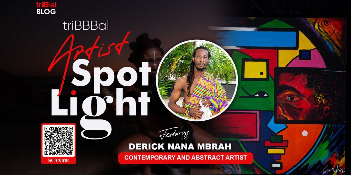 triBBBal Artist Spotlight: Exploring the Depths of Contemporary Art and Abstraction; The Artistry of Derick Nana Mbrah